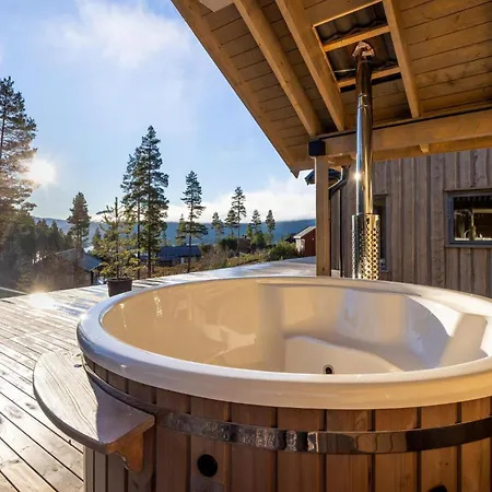 Gronnsted 8p With Bathtub Hot Tub Курортный комплекс *