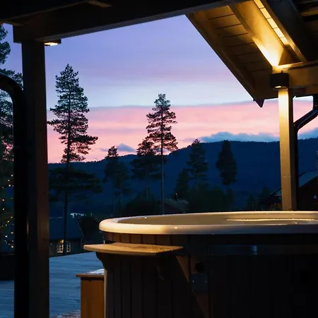 Курортный комплекс Gronnsted 8p With Bathtub Hot Tub