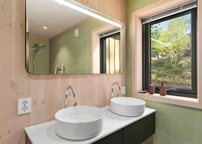 Semesteranläggning (resort) Gronnsted 8p With Bathtub Hot Tub *