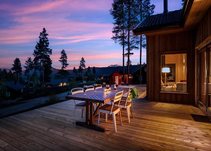 Gronnsted 8p With Bathtub Hot Tub Vrådal